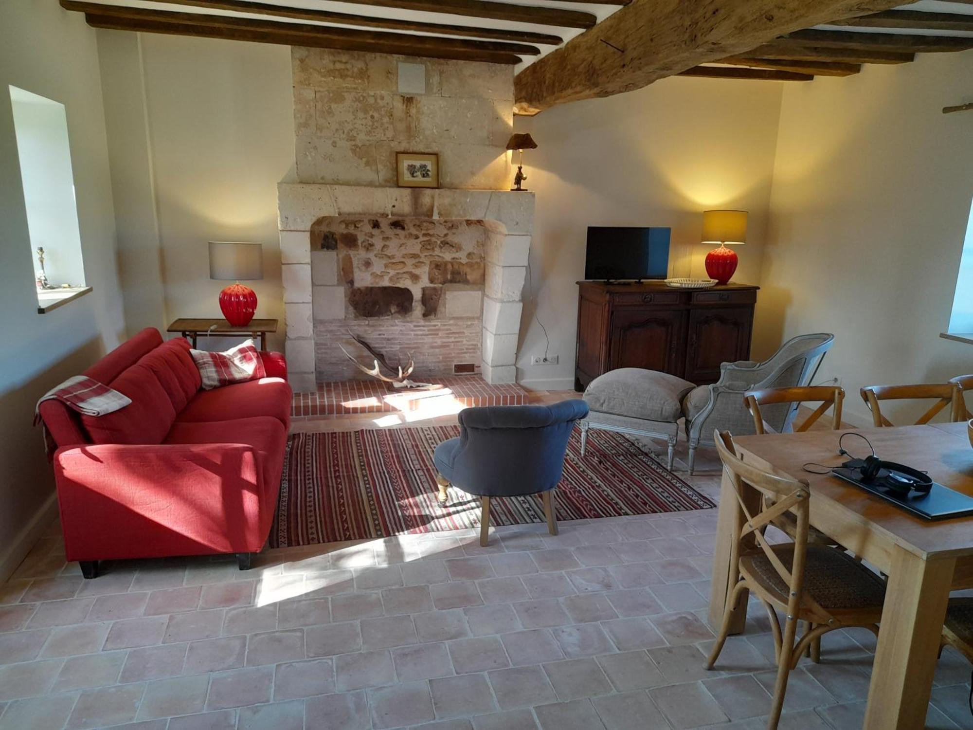 Le Puits Renaissance - Gites De Caractere Et Piscine Chauffee Chambourg-sur-Indre エクステリア 写真
