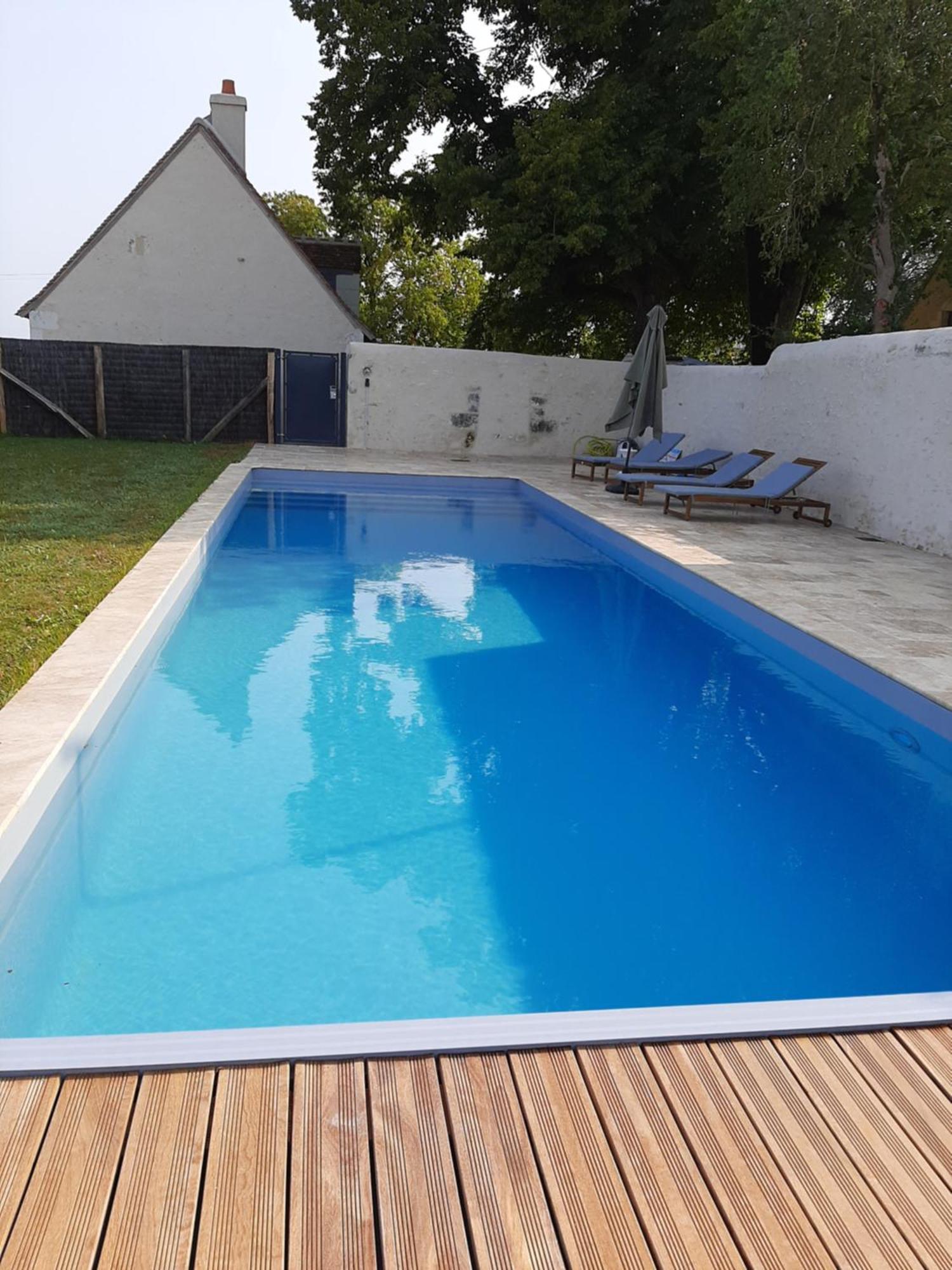 Le Puits Renaissance - Gites De Caractere Et Piscine Chauffee Chambourg-sur-Indre エクステリア 写真